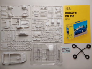 1/24 Bugatti EB110 Сборная модель Heller 80738