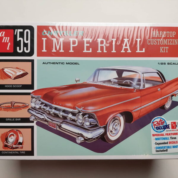 1/25 Chrysler Imperial 1959 Hardtop Customizing Kit Сборная модель AMT 1136