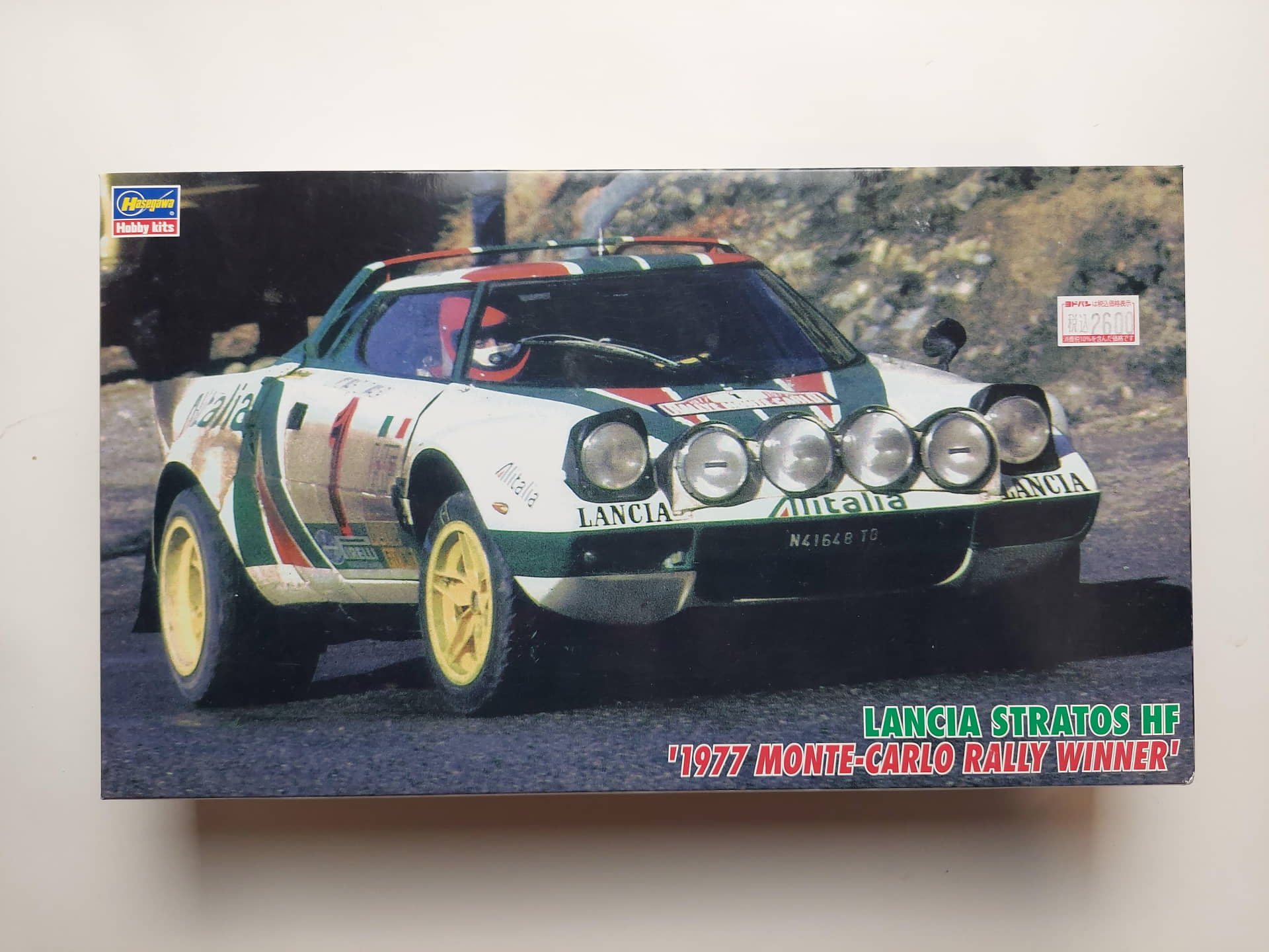 2961e26b7668542b8b6df69a667663c1.jpg 1/24 Lancia Stratos Rally Monte Carlo '77 Winner Сборная модель Hasegawa 25232