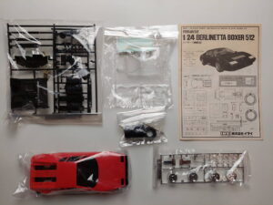 1/24 Ferrari 512BB Сборная модель IMAI 530183-1200