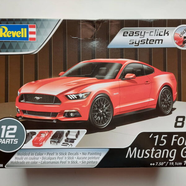 1/25 Ford Mustang GT 2015 Сборная модель Revell 85-1238
