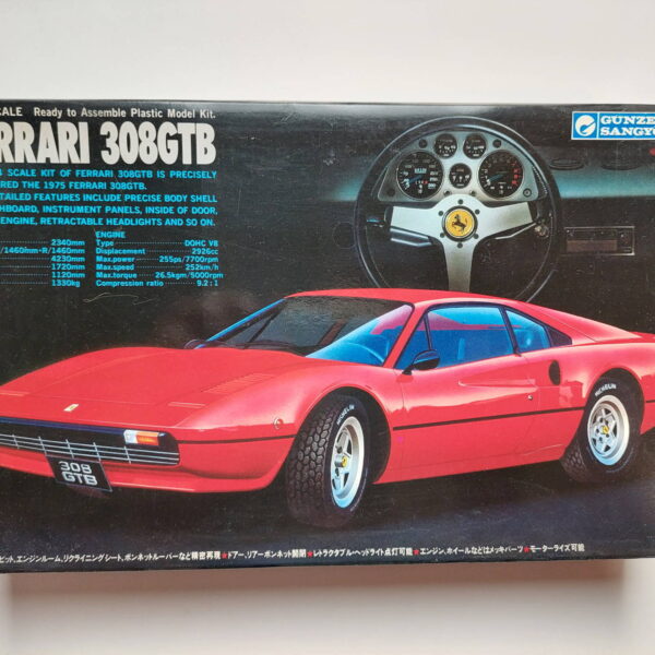 1/24 Ferrari 308GTB Сборная модель Gunze Sangyo G214-900