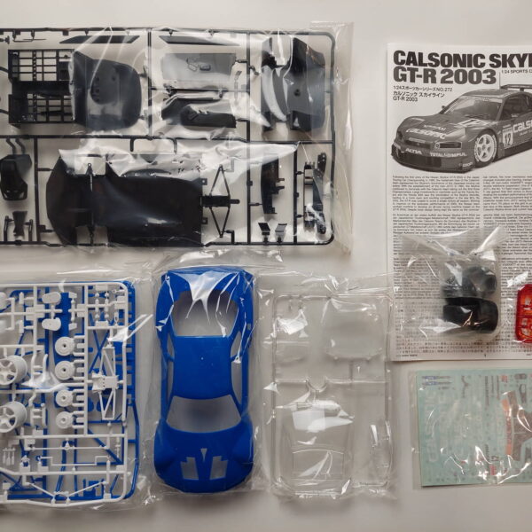 1/24 Nissan Skyline GT-R Calsonic 2003 Сборная модель Tamiya 24272