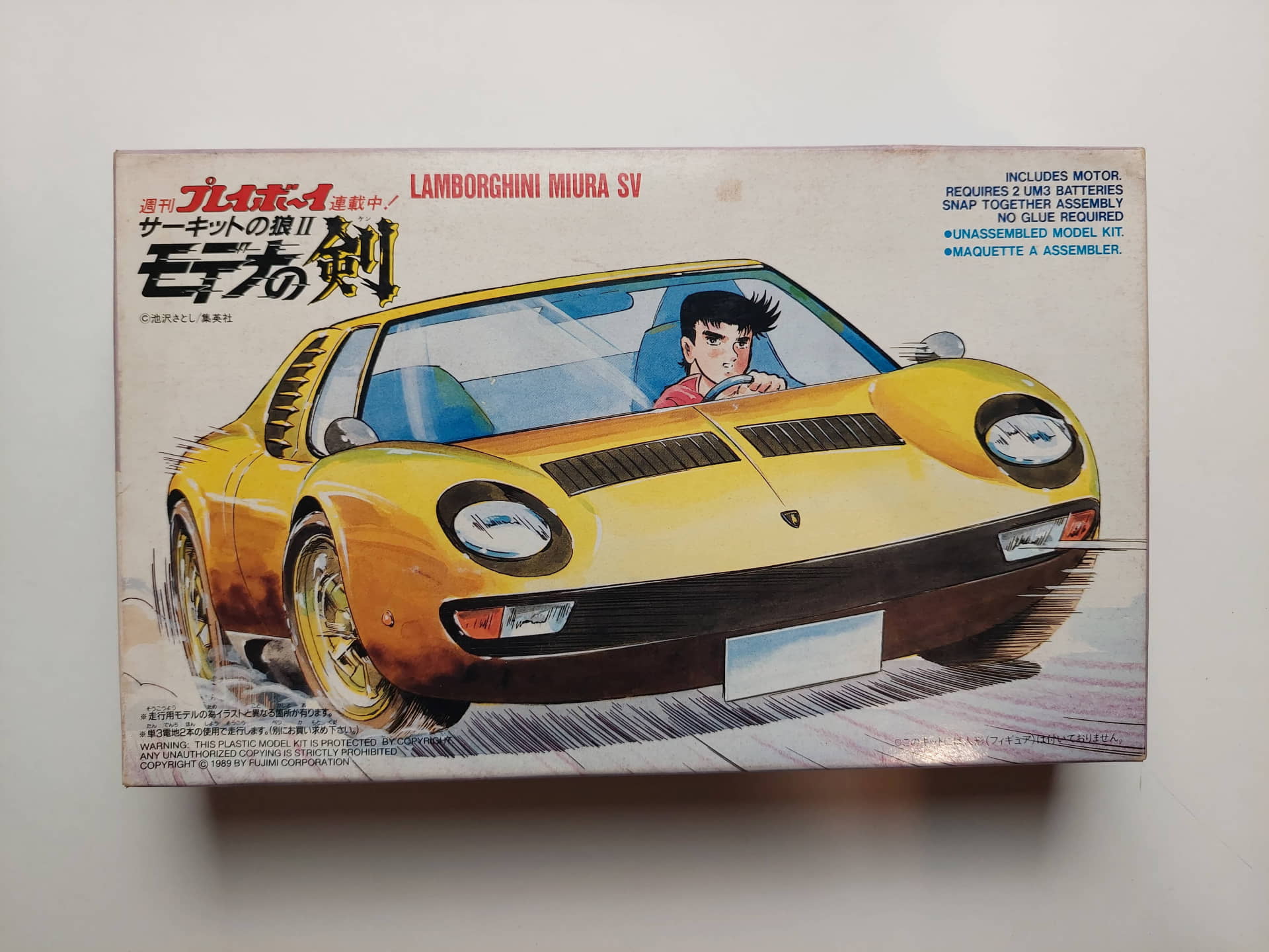 922747f0d29ce3a71e08bbed0d0dc2b1.jpg 1/32 Lamborghini Miura SV Circuit Wolf Сборная модель Fujimi 02105