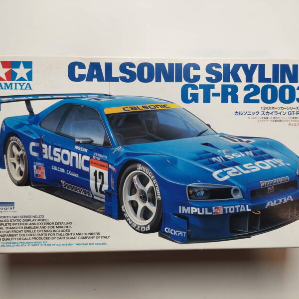 1/24 Nissan Skyline GT-R Calsonic 2003 Сборная модель Tamiya 24272