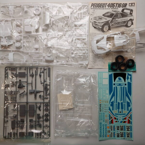 1/24 Peugeot 405 T16GR '89 Paris-Dakar Rally Winner Сборная модель Tamiya 24092