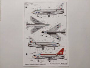 1/72 BAC Lightning F.1A/F.2 Сборная модель Trumpeter 01634
