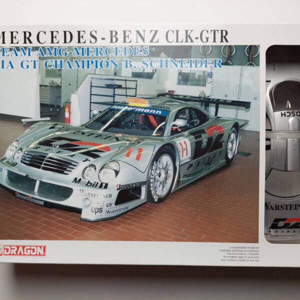 1/24 Mercedes-Benz CLK-GTR FIA GT Champion B. Schneider Сборная модель Dragon 320289