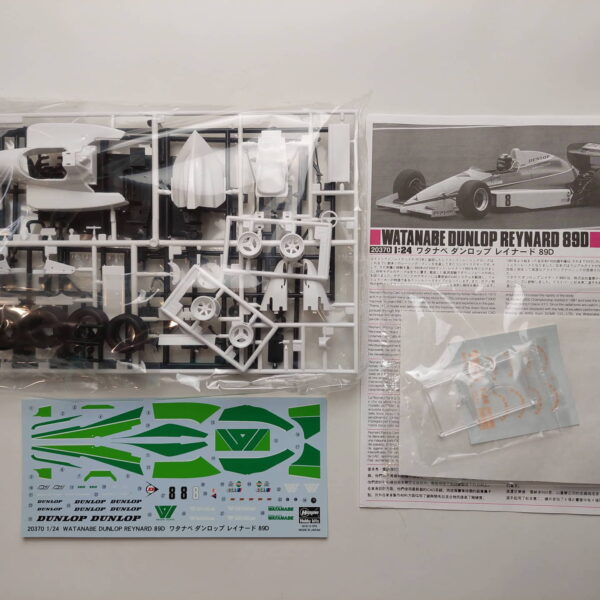 1/24 Watanabe Dunlop Reynard 89D F3000 Сборная модель Hasegawa 20370