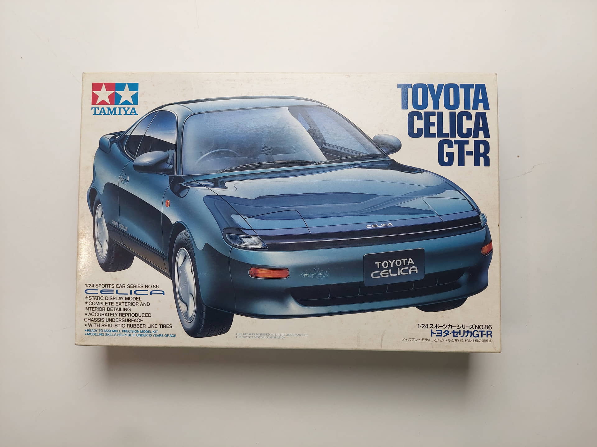 249ad0bb9d99fc7fb5ca38f3a2f42bc4.jpg 1/24 Toyota Celica GT-R 1989 Сборная модель Tamiya 24086