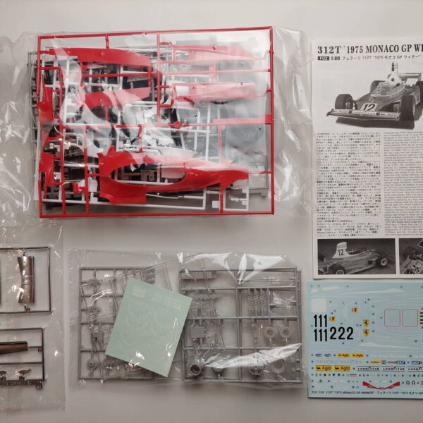 1/20 Ferrari 312 T 1975 Monaco GP Winner Сборная модель Hasegawa 23202
