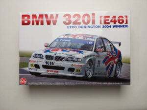 1/24 BMW 320i E46 ETCC Donington 2004 Winner Сборная модель NuNu PN24033