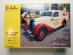 1/24 Mercedes-Benz 170V Lieferwagen Сборная модель Heller 80736