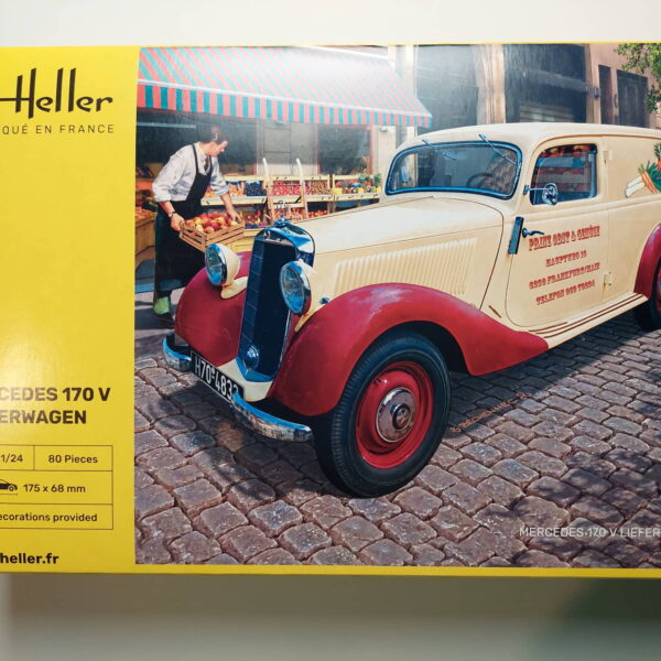 1/24 Mercedes-Benz 170V Lieferwagen Сборная модель Heller 80736