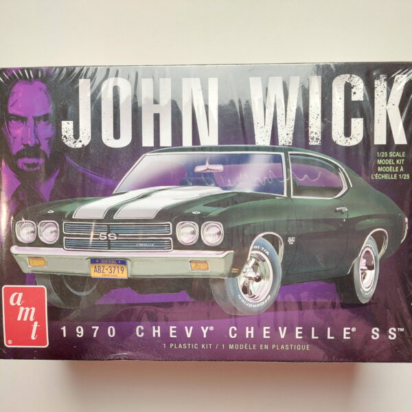 1/25 Chevrolet Chevelle SS 1970 John Wick Сборная модель AMT 1453