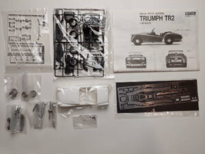 1/24 Triumph TR2 Сборная модель Gunze Sangyo G-222