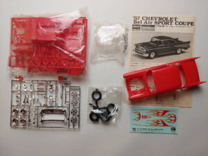 1/24 Chevrolet Bel Air Sport Coupe '57 Сборная модель Hasegawa Monogram 86071