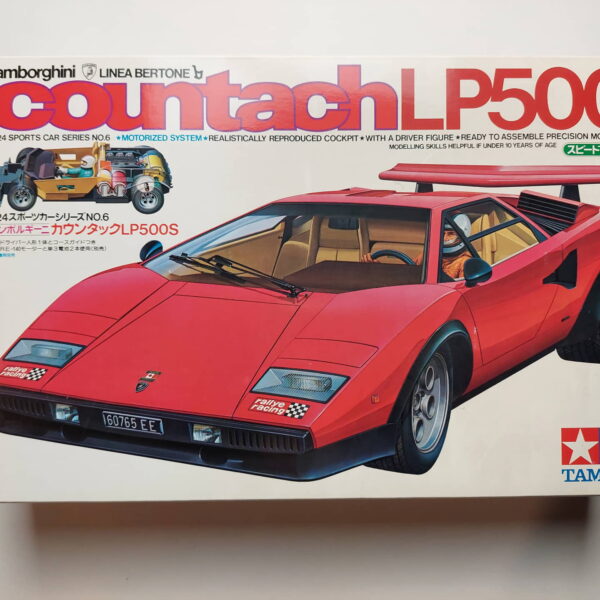 1/24 Lamborghini Countach LP500S Сборная модель Tamiya 24006