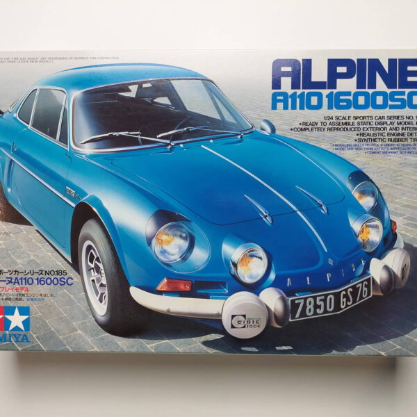 1/24 Alpine A110 1600 SC Сборная модель Tamiya 24185
