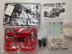 1/20 Ferrari F189 Early Version 1989 Сборная модель Tamiya 20023