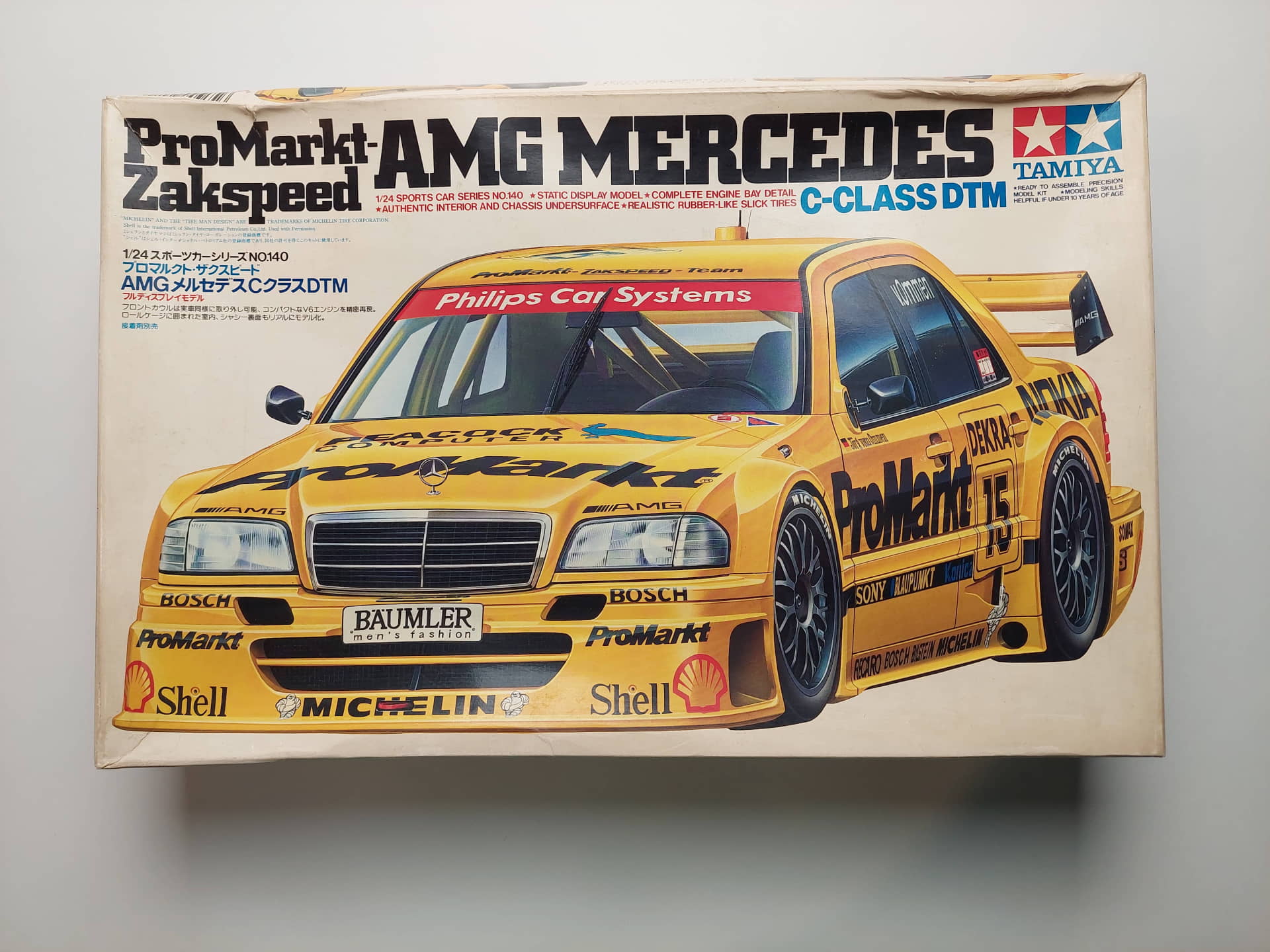 6650682313d8a092f49c73219356bcae.jpg 1/24 AMG Mercedes-Benz C-Class DTM 1994 ProMarkt-Zakspeed Сборная модель Tamiya 24140