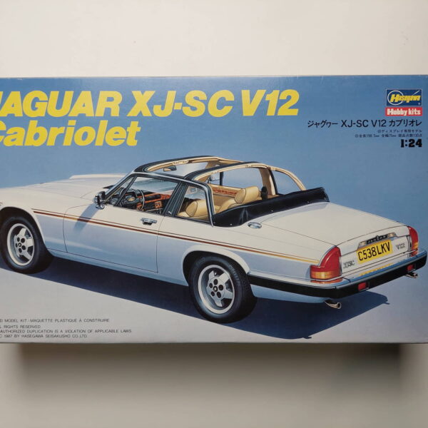 1/24 Jaguar XJ-SC V12 Cabriolet Сборная модель Hasegawa CA-10