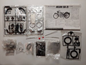 1/12 Meguro 500 Z6 Сборная модель Gunze G-254
