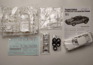 1/24 Toyota Celica GT-Four ST165 1990 Safari Rally Сборная модель Beemax B24006