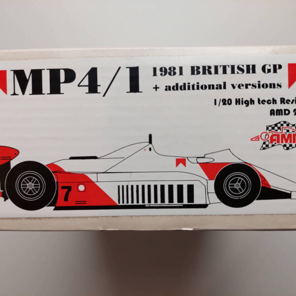 1/20 McLaren MP4/1 1981 British GP Сборная модель AMD 20012