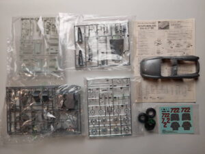 1/24 Mercedes-Benz 300SLR "722" Mille Miglia Сборная модель Fujimi 08227