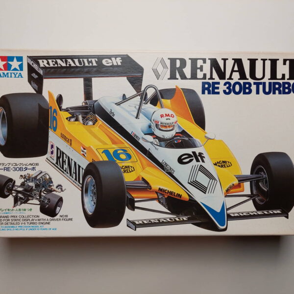 1/20 Renault Re 30B Turbo Сборная модель Tamiya 20018