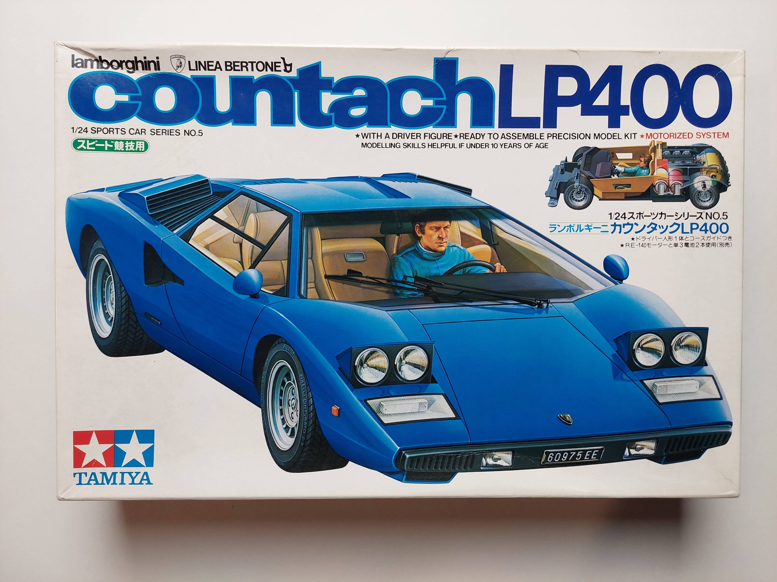 a1f1725fedde17e94e393398c70c9a33.jpg 1/24 Lamborghini Countach LP400 Сборная модель Tamiya 24005