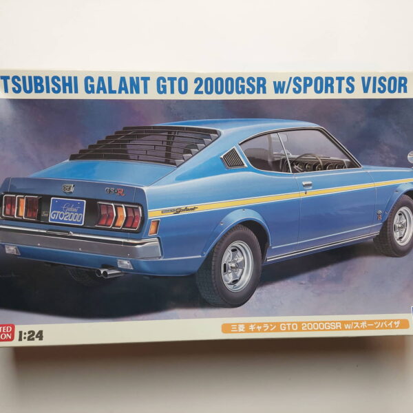 1/24 Mitsubishi Galant GTO 2000GSR w/Sports Visor Сборная модель Hasegawa 20408
