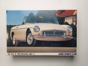 1/24 MG-B 1967 Model (Mk-1) Euro Sports Club Сборная модель Aoshima 013977