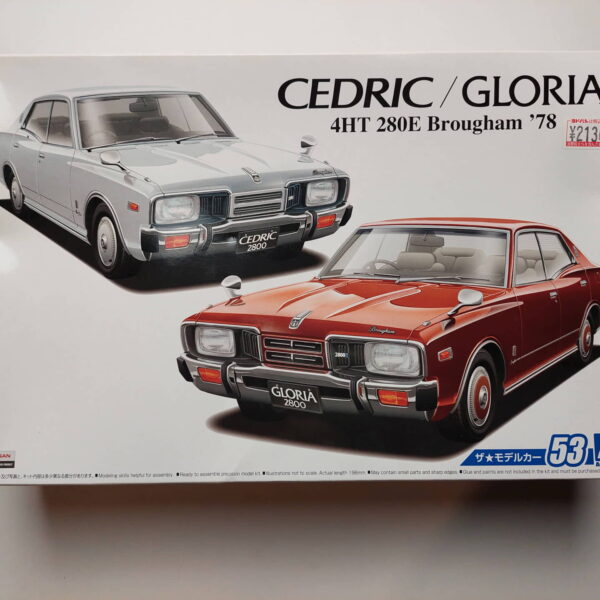 1/24 Nissan Cedric / Gloria 4HT 280E Brougham '78 Сборная модель Aoshima 053539