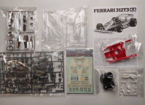 1/20 Ferrari 312 T3 Clear Cowl Сборная модель Tamiya 20051