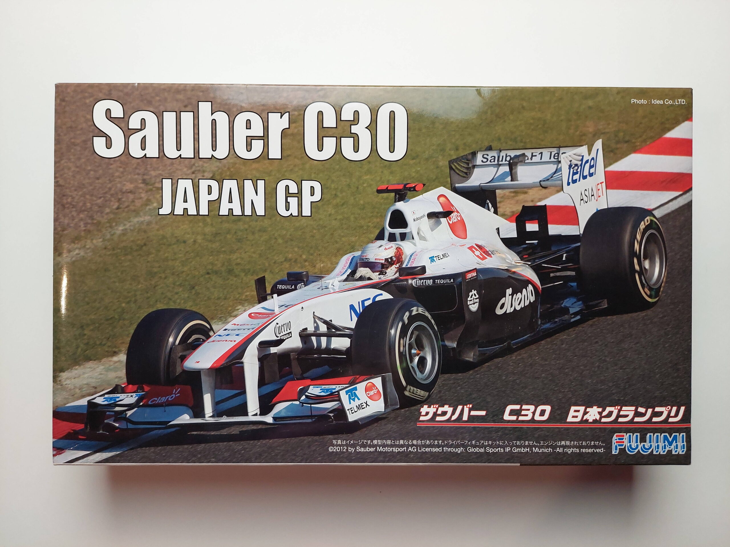 b4af6b4172ab0eb592503bd8f8fa2e86.jpg 1/20 Sauber C30 Japan GP 2011 Сборная модель Fujimi 090931