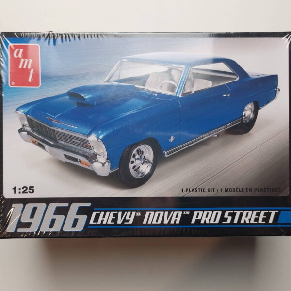 1/25 Chevy Nova Pro Street 1966 Сборная модель AMT 636M/12
