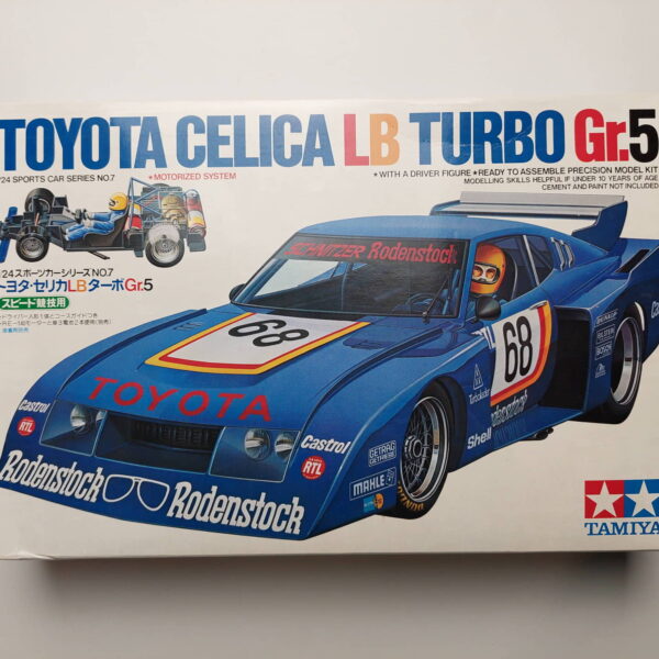 1/24 Toyota Celica LB Turbo Gr.5 1977 Сборная модель Tamiya 24007