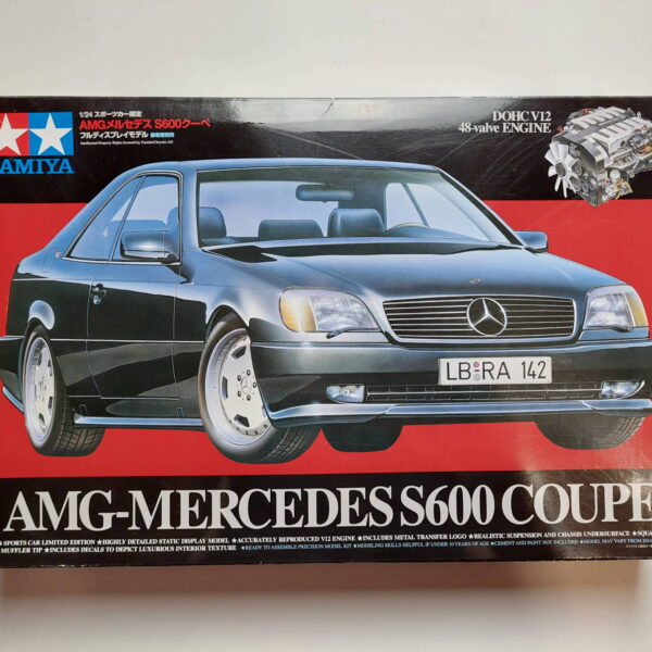1/24 AMG-Mercedes S600 Coupe Сборная модель Tamiya 24139