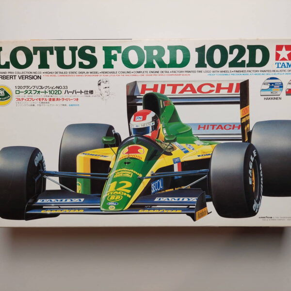 1/20 Lotus 102D Ford with Herbert Figure Сборная модель Tamiya 20033