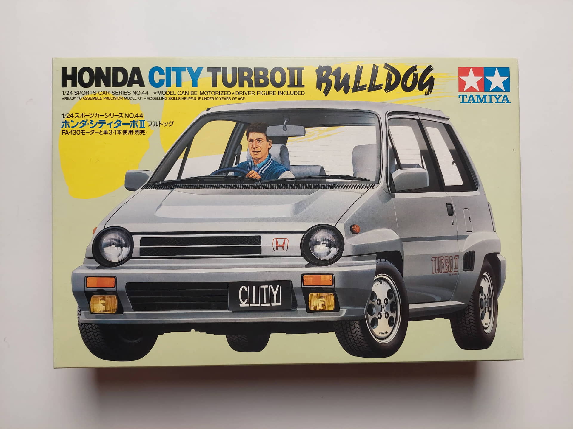 d90f079b3ba01a043afc647cbb8badd3.jpg 1/24 Honda City Turbo II Bulldog Сборная модель Tamiya 24044