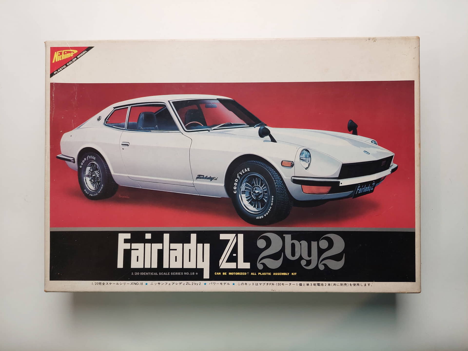 dbe3fa831a194812b4e9077312821775.jpg 1/20 Fairlady ZL 2by2 Сборная модель Nichimo MC-2018