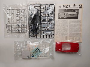 1/24 MG-B 1967 Model (Mk-1) Euro Sports Club Сборная модель Aoshima 013977