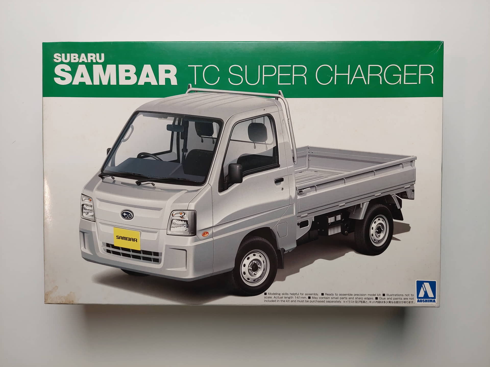 e924886e3dce5b0aedc31d8204003f6f.jpg 1/24 Subaru Sambar TC Super Charger Сборная модель Aoshima 007372