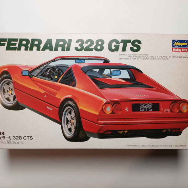 1/24 Ferrari 328 GTS Сборная модель Hasegawa CA-4