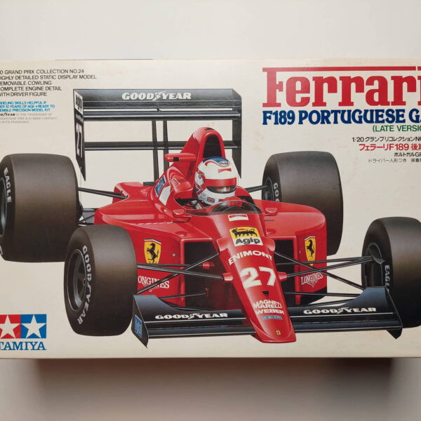 1/20 Ferrari F189 Portugese GP 1989 (late version) Сборная модель Tamiya 20024
