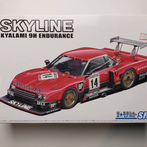 1/24 Nissan R30 Skyline Turbo Kyalami 9H Endurance '82 Super Detail Сборная модель Aoshima 061244