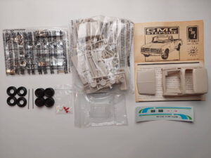 1/25 GMC Stepside 1972 Сборная модель AMT/ERTL 6081