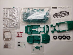 1/24 Callaway Corvette Speedster Сборная модель Monogram 2958